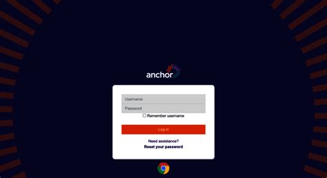 anchor log in.